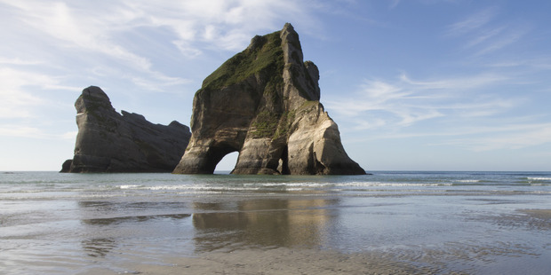 The drama unfolded at the remote Wharaiki Beach near the western base of Farewell Spit in Golden Bay. Photo / Supplied