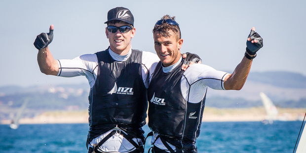 Peter Burling and Blair Tuke. Photo / Supplied