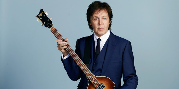 Paul McCartney's decision to try to crash the Grammys after-party is so mysterious. Photo / Supplied