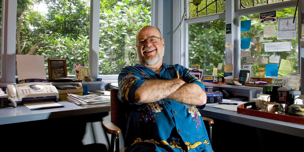 Robin Judkins at his home in Sumner, Christchurch. Photo / Simon Baker