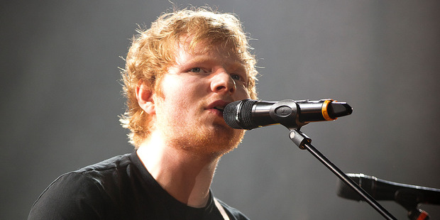 British singer Ed Sheeran. Photo / Dean Purcell