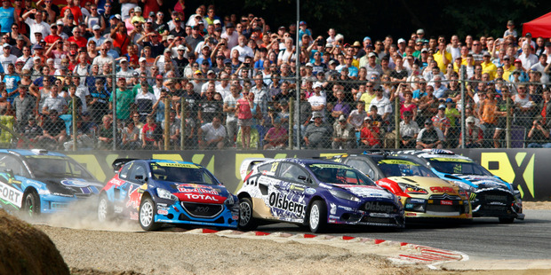 The FIA World Rallycross Championship has been attracting large crowds and spectacular 4WD turbo cars. PHOTO McKlein/IMG