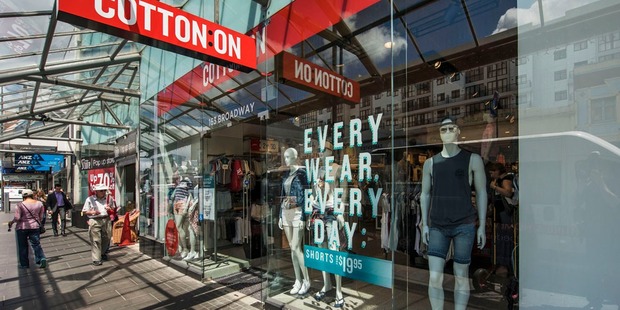 This shop at 153 Broadway is leased to multinational fashion retailer Cotton On.