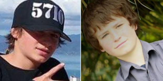 Hoani Korewha (left) and Pacer Willacy-Scott (right), died in Masterton after a short police pursuit. Photo / Facebook