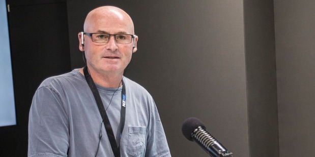 Newstalk ZB radio host Larry Williams. Photo / Michael Craig