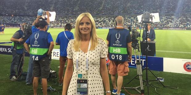Lynsey Hipgrave has been subjected to a barrage of sexist abuse online. Photo / Twitter