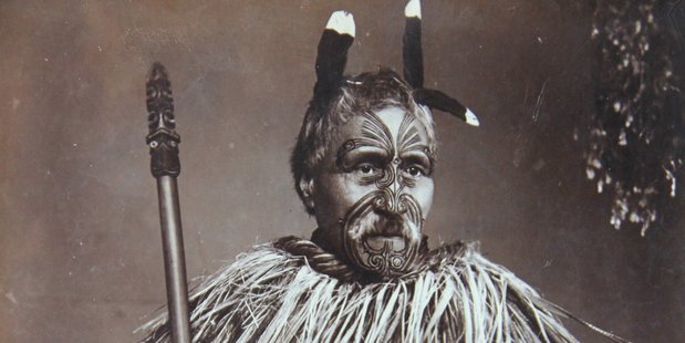 The photos depict Maori in the late 19th century. Photo / Supplied