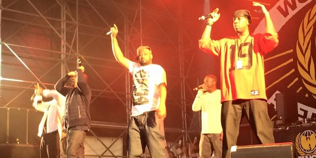 Wu-Tang Clan performing at Raggamuffin. Photo / Raggamuffin Facebook