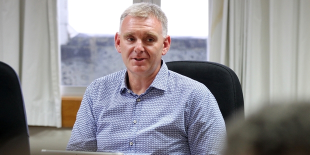 Napier City Council CEO Wayne Jack wants to see the $3.7 million surplus used for the velodrome. Photo / Duncan Brown