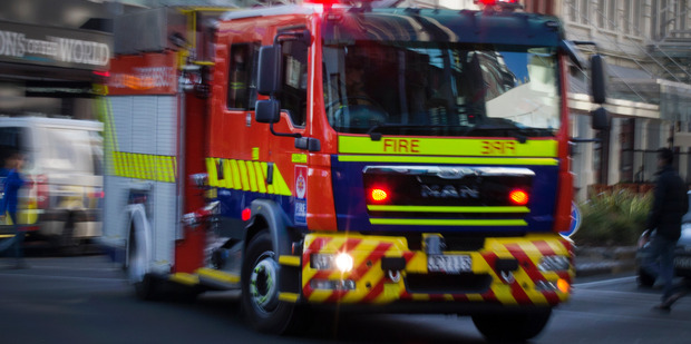 Firefighters were called to the blaze at the Top of the South Speedway at 12.20am. Photo / File