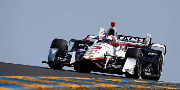 Helio Castroneves of Brazil during the Verizon IndyCar Series Grand Prix of Sonoma. Photo / Getty Images