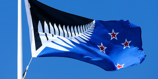 Will it fly? Kyle Lockwood's design for the New Zealand flag.