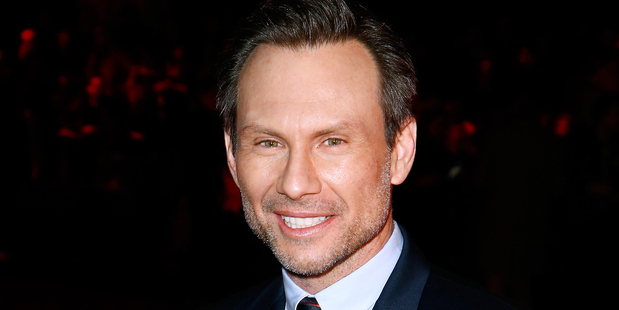 Actor Christian Slater is being sued by his own father, Michael Hawkins. Photo / Getty