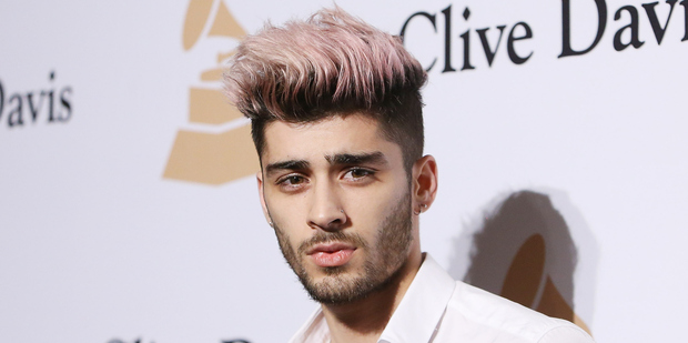 Former One Direction member, Zayn Malik. Photo / AP
