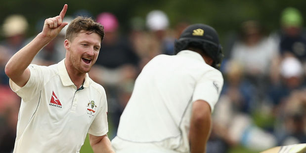 Jackson Bird took five wickets for Australia. Photo / Getty