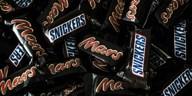 Mars has recalled millions of its bars over fears they contain pieces of plastic. Photo / Getty Images