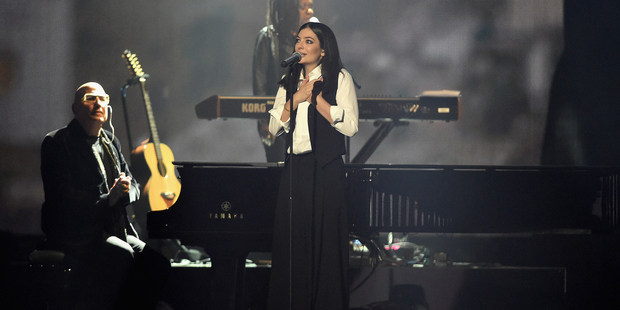 Lorde's heartfelt tribute got a stamp of approval from the late David Bowie's son. Photo / Getty