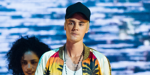 Singer Justin Bieber at the 2016 BRIT Awards. Photo / Getty Images