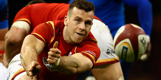 Gareth Davies of Wales in action against France. Photo/Getty.