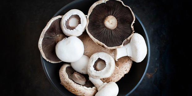 Cooked mushrooms shouldn't be stored for more than 24 hours. Photo / Getty