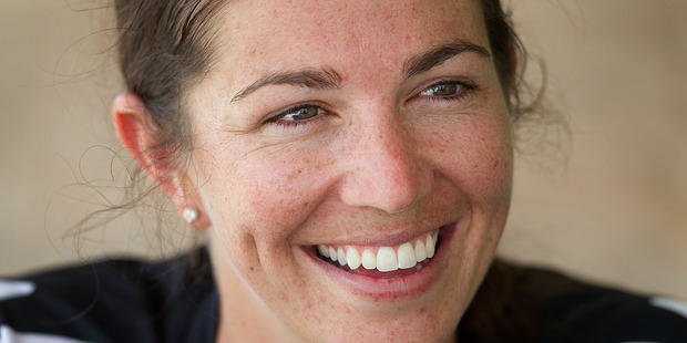 New Zealand's top BMXer Sarah Walker is philosophical as she eyes Rio. Photo / ALAN GIBSON