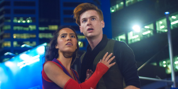 Jonathan Tynan-Moss as Romeo and Christel Chapman's Juliet convincingly express the wild, irrepressible energy of crazy-in-love teenagers. Photo / Supplied