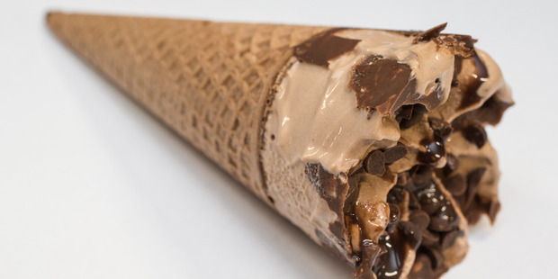 Out of 10 Trumpets, seven were missing that happy, solid-chocolate ending. Photo / Greg Bowker