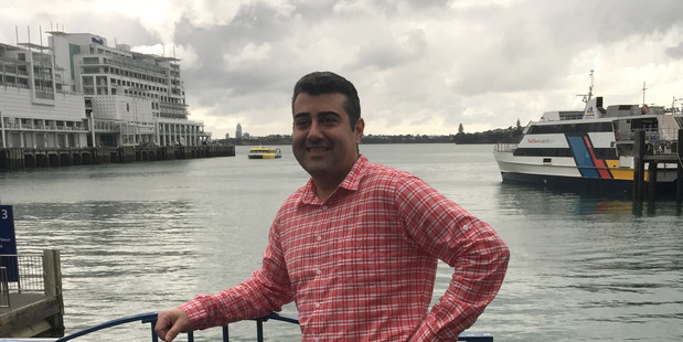 Navy man Rafiq Moses lives on Auckland's Princes Wharf and rents out three Auckland properties to his tenants. Supplied 23rd February 2016