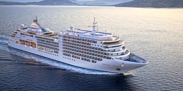 The Silver Spirit cruise ship.