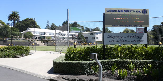 Cornwall Park District School has set the fee at $75. Photo / Doug Sherring