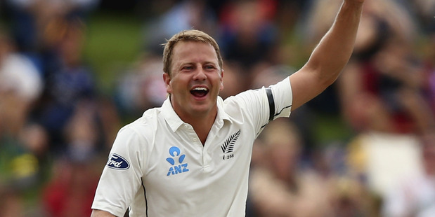 Neil Wagner has made the breakthrough for the Black Caps in the second innings. Photo / Getty Images