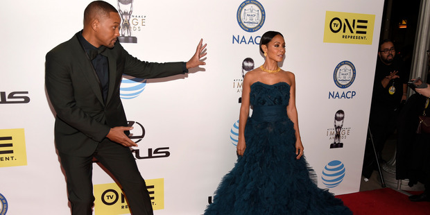 Will Smith and Jada Pinkett Smith. Photo / AP