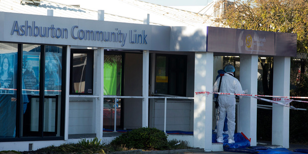 The scene of the incident. Photo / Mark Mitchell