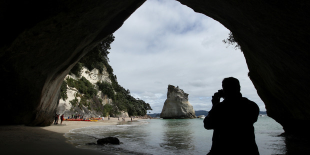 The Coromandel was the most popular location for Kiwis over the peak holiday season. Photo / Alan Gibson