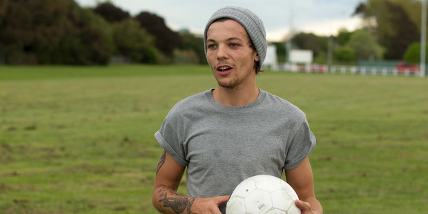 Pop star Louis Tomlinson. File photo / Martin Hunter