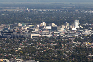 The Christchurch CBD. Photo / Mark Mitchell