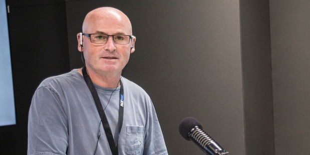 Newstalk ZB radio host Larry Williams. Photo / Michael Craig
