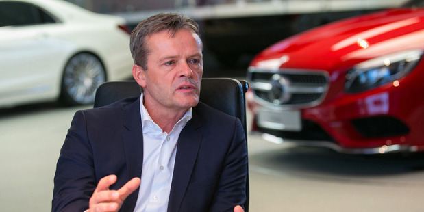 Markus Schaefer, head of manufacturing at Daimler's Mercedes-Benz Cars division. Photo / Bloomberg