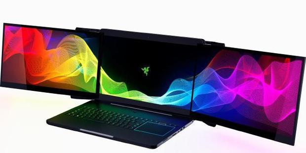 Why settle for one monitor when you can have three? Photo / Supplied