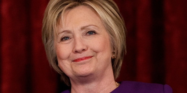 Hillary Clinton is not rejecting the idea of running. Photo / AP