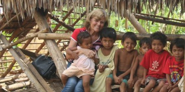Pauline Curtis-Smith (Left) had been living in Calapan (about 60 miles from Manila) for over a decade after she set up Ruel Foundation. PHOTO/SUPPLIED
