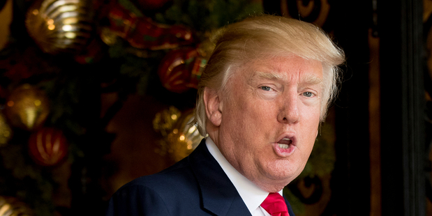 US president-elect Donald Trump. Photo / Andrew Harnik