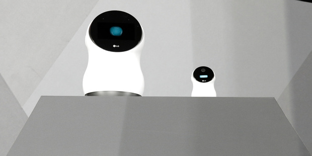 The LG Hub Robot & Mini. Photo / AP