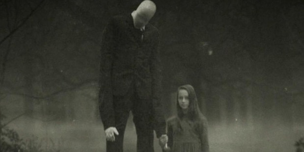 One of the many fake images created to celebrate the Slenderman. Photo/IGN.
