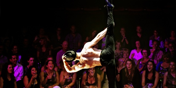 Pole artist Hamish McCann shows what it takes to defy gravity.