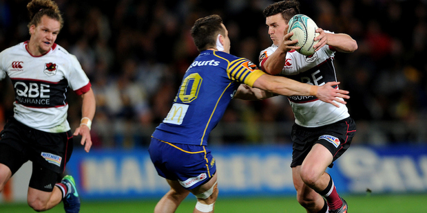 Bryn Gatland, who played a starring role for North Harbour last year, has been signed by the Crusaders as temporary injury cover. / Photo: Photosport