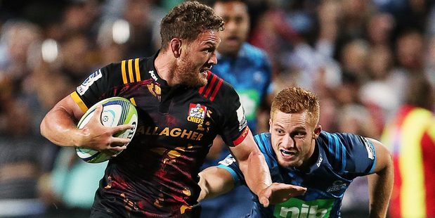 Chiefs halfback Tawera Kerr-Barlow has enjoyed a strong start to the season. Photo / photosport.nz