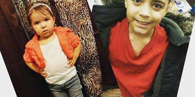 A ten-year-old boy celebrating his birthday with his little sister started coughing up blood at a restaurant. Photo/Facebook