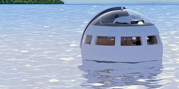 Huis Ten Bosch, in Sasebo, Japan is creating floating sleeping capsules to allow visitors to drift off to different attractions while they slumber. Photo / Huis Ten Bosch via Kyodo News