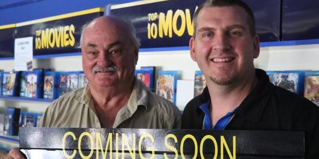 One of the last Blockbuster video stores still open. Photo / News Corp